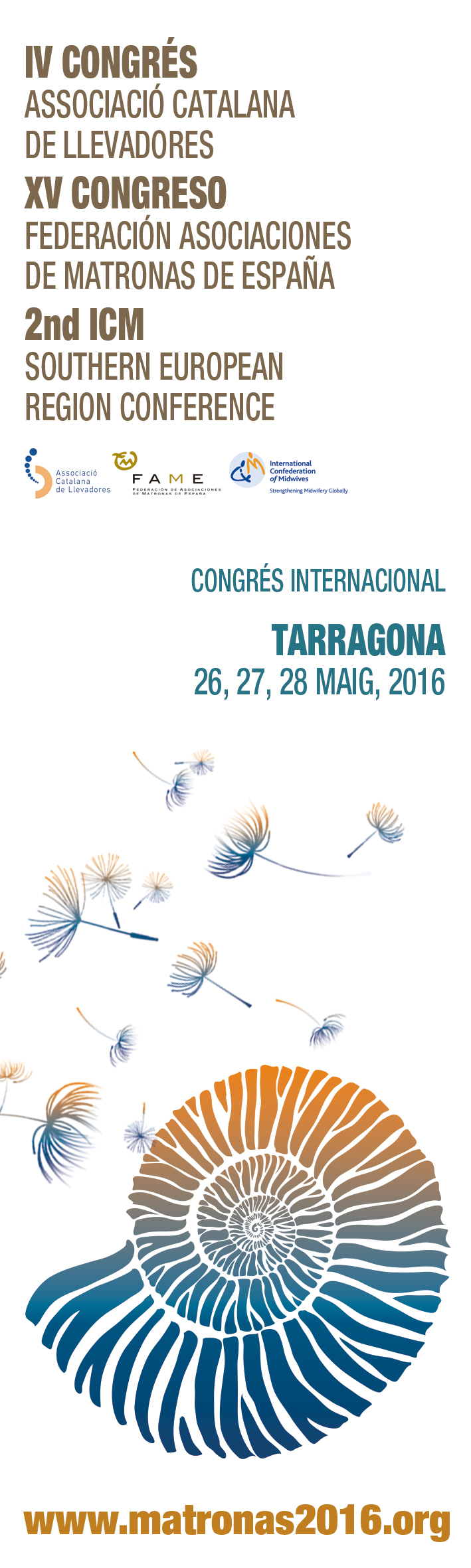 congrés internacional de llevadores Tarragona - Tarragona 2016 - punt de llibre